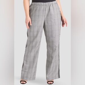 Women's Tuxedo Lace Plaid Pants